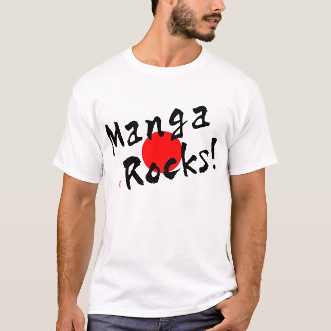 Camiseta Manga Rocks! (Frente)