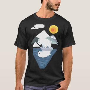 Camiseta Manga Urso Polar Dilema