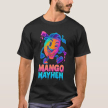 Mango Mayhem – Beisebol de Desenho Neon