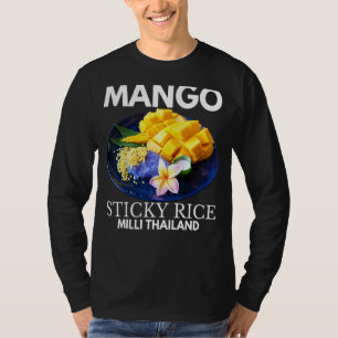 Camiseta Mango Sticky Rice Milli Tailândia Comida I 1
