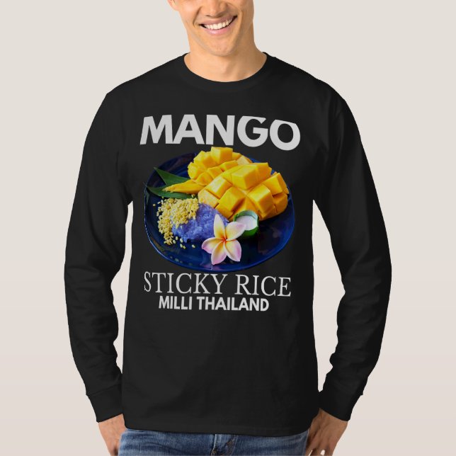 Camiseta Mango Sticky Rice Milli Tailândia Comida I 1 (Frente)