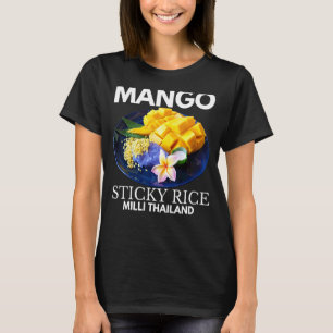Camiseta Mango Sticky Rice Milli Tailândia Comida I 1