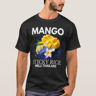 Camiseta Mango Sticky Rice Milli Tailândia Comida I 1