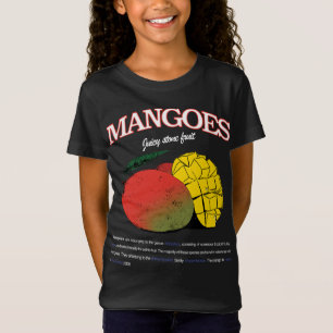 Camiseta Mangoes Tropical Fruta Summer Vibes Hawaii