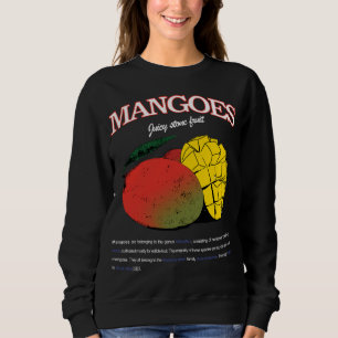 Camiseta Mangoes Tropical Fruta Summer Vibes Hawaii