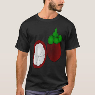 Camiseta Mangosteen Funny Delicious Fruta de Verão