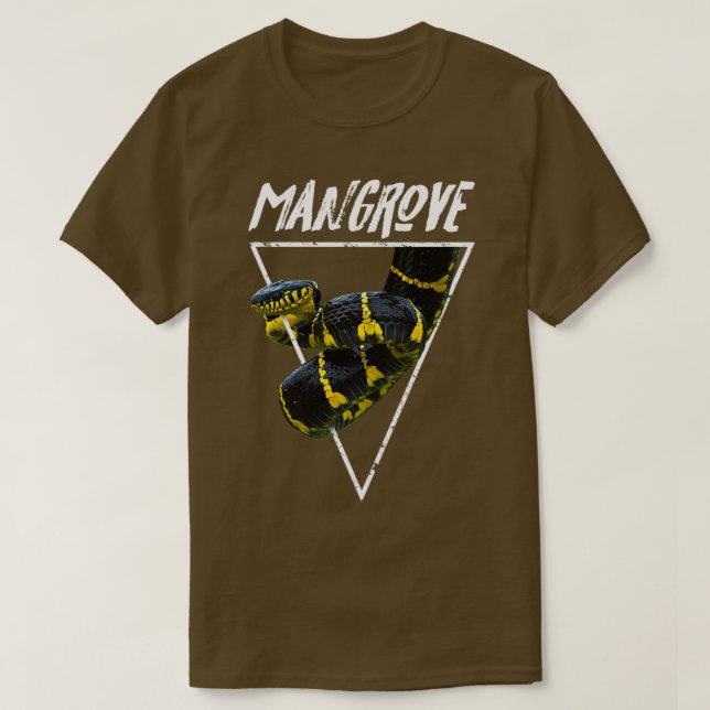 Camiseta Mangrove Cobra Venomous Cobra Keeper  (Frente do Design)