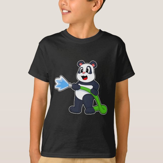 Camiseta Mangueira de bombeiro Panda (Frente)