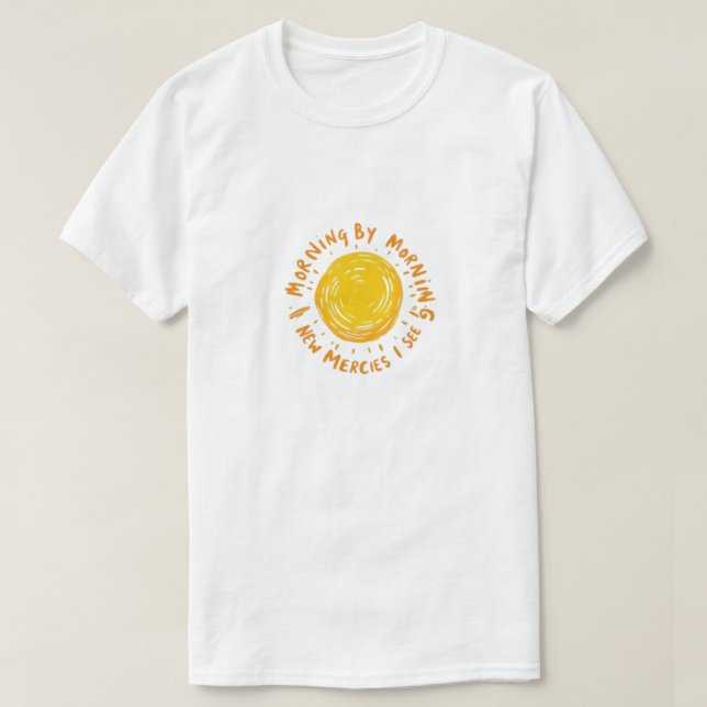 Camiseta Manhã após Manhã (Frente do Design)