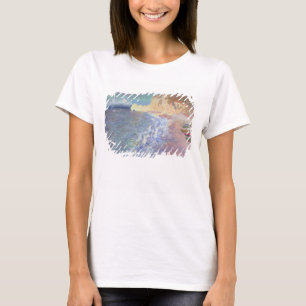 Camiseta Manhã de Claude Monet   em Etretat