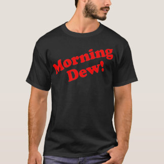 Camiseta Manhã, Dew, Rock Clássico Inspirado