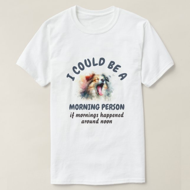 Camiseta Manhã Pet (Frente do Design)