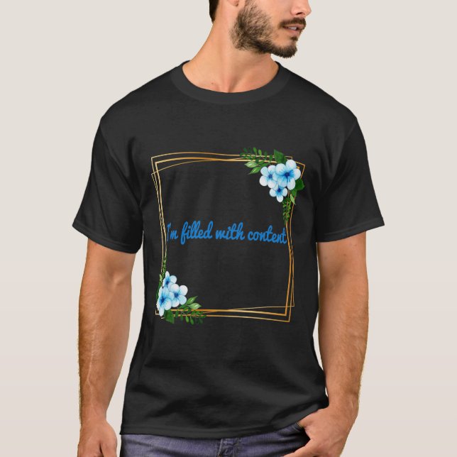 Camiseta Manhã positiva vibe afirmações (Frente)