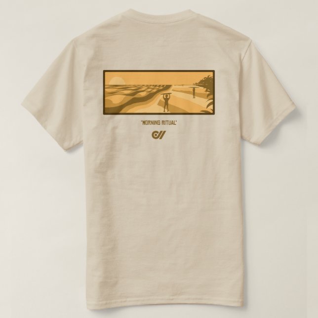 Camiseta Manhã Ritual (Verso do Design)