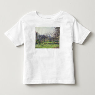 Camiseta Manhã Sun de Camille Pissarro , outono, Eragny,