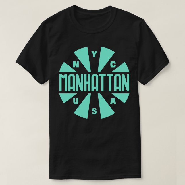 Camiseta Manhattan 8 (Frente do Design)