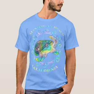 Camiseta Manhattan Beach California Férias Colorful Triba