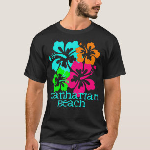 Camiseta Manhattan Beach Tropical Paraíso Viagem Ocea Surf