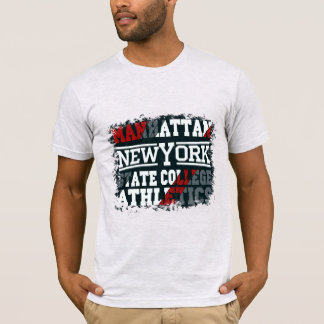 Camiseta Manhattan New York State College atrizes