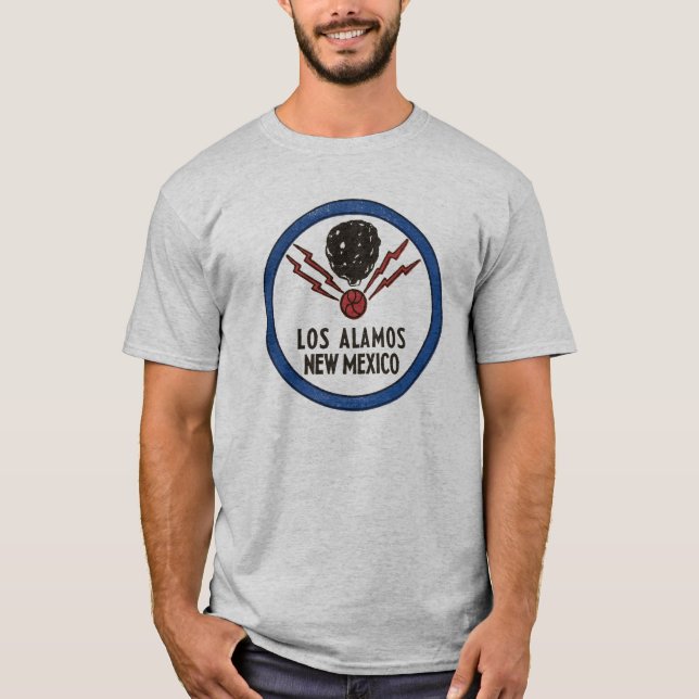 Camiseta Manhattan Project Los Alamos, New Mexico WW2 (Frente)