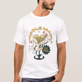 Camiseta Mania de macarrão