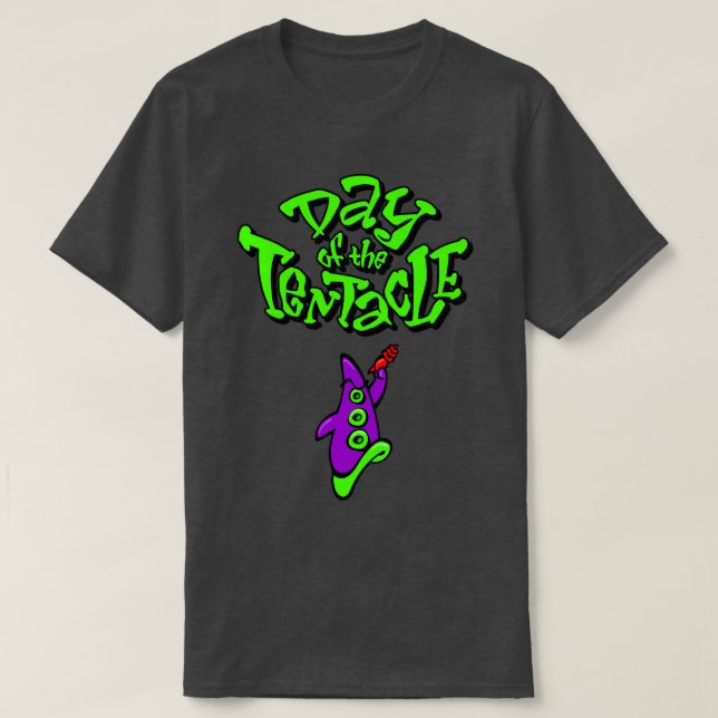 Camiseta ManiacDay of the Tentacle (Frente do Design)
