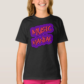 CAMISETA MANÍACO POR MÚSICA