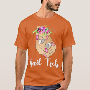 Camiseta Manicura de um técnico de arte em unhas bonitinha