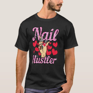 Camiseta Manicurista do artista de tecnologia nail Salon Be