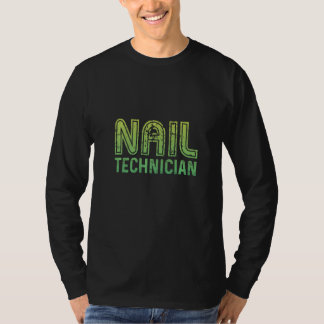 Camiseta Manicurista do artista técnico Nail Technician 6