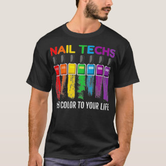 Camiseta Manicurista Nailista Técnico Nail Tech Salon