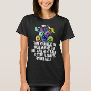 Camiseta Manicurista Polonês A, Técnico de Nail Tech