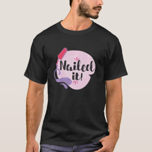 Camiseta Manicurista técnico Nail Nail Arnail de Arte Nail 