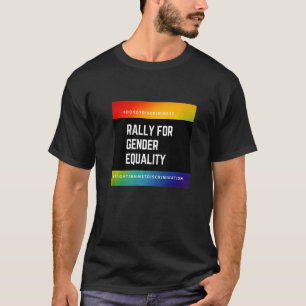 Camiseta Manifestação Da Lgbt De Gênero Trans Para O Orgulh