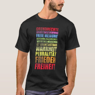 Camiseta Manifestação Protestante Paz De Opinião
