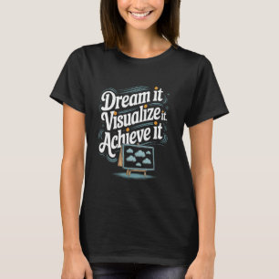 Camiseta Manifestação Quadro de Visão Definição de Metas So
