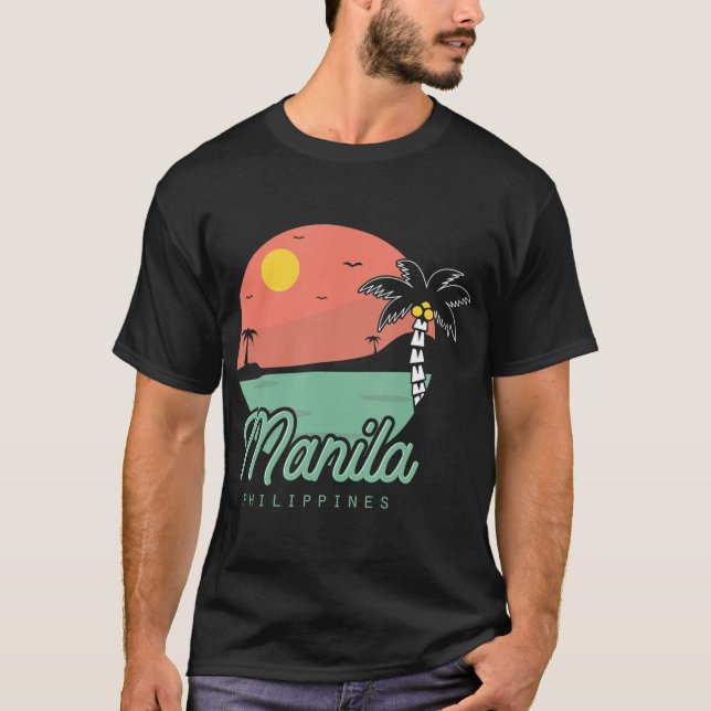 Camiseta Manila Filipino Pinoy Summer Philippines  (Frente)