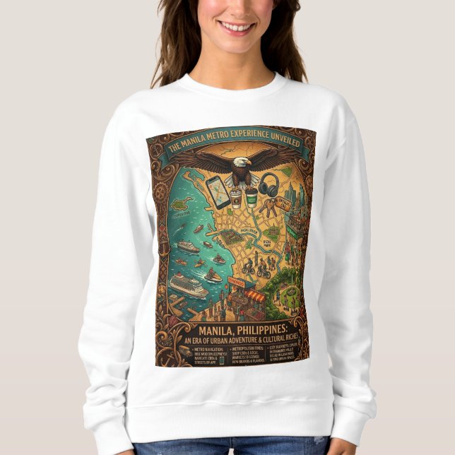 Camiseta Manila Metro Experience (Frente)