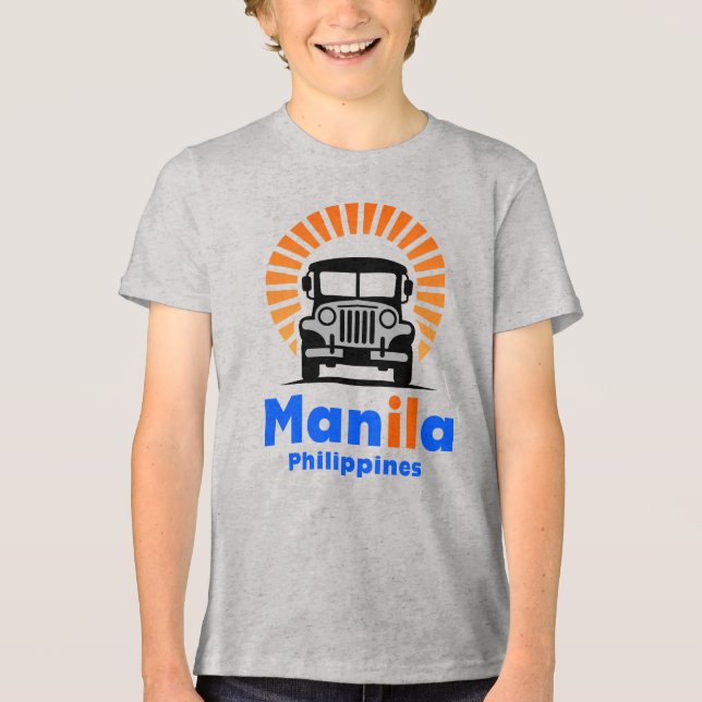 Camiseta Manila Philippines Southeast Asia (Frente)