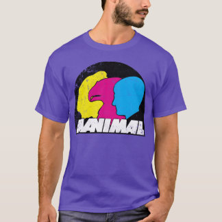 Camiseta Manimal 80s engraçado