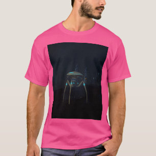 Camiseta Manipulação de fotos de ataque de alienígena
