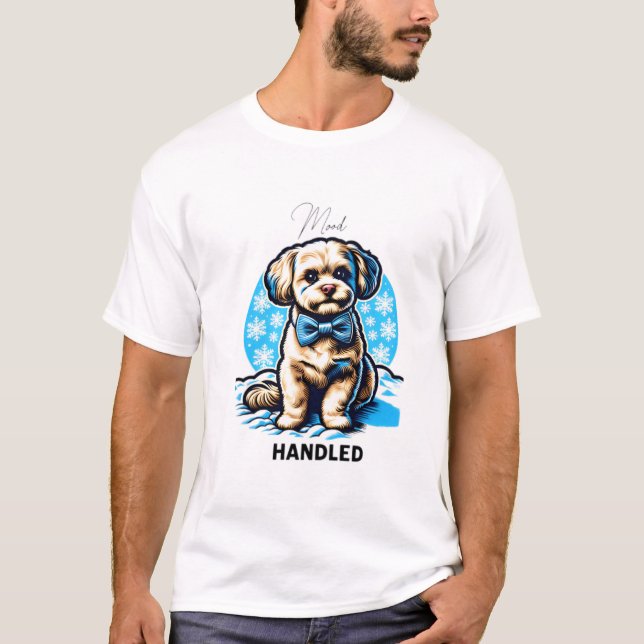 Camiseta "Manipulado pelo humor" (Frente)