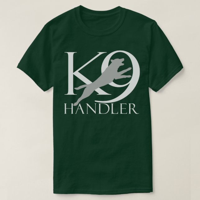 Camiseta Manipulador K9 (Frente do Design)