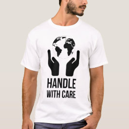 Camiseta Manipular com cuidado