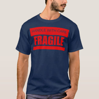 Camiseta Manipular com cuidado Frágil