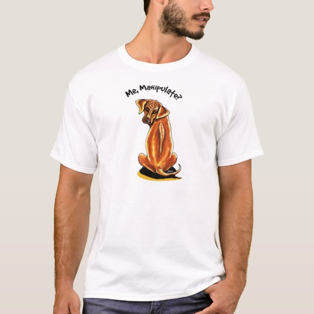 Camiseta Manipulato de Ridgeback da Rodésia (Frente)