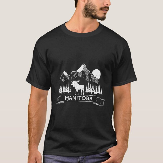 Camiseta Manitoba Canadá Manitoba Manitoba Manit Gift (Frente)