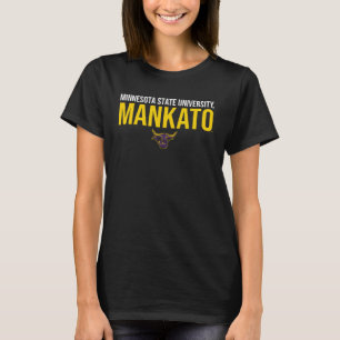 Camiseta Mankato Mavericks do Estado de Minnesota Empilhado