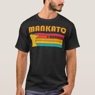 Camiseta Mankato Minnesota Vintage angustiou Souvenir
