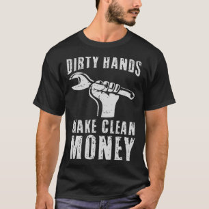 Camiseta Manly da Ferramenta Mecânica de Cobra Azul do duro